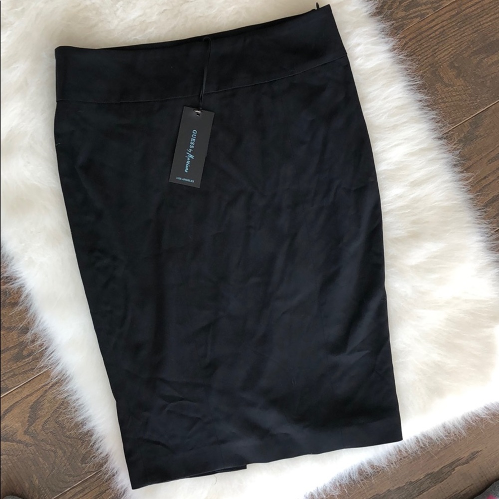 NWT Guess by Marciano black pencil skirt